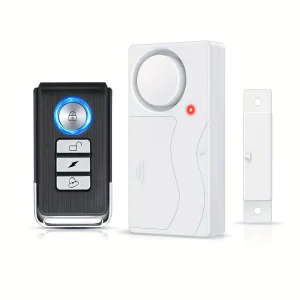 105dB Window Door Alarm Wireless Anti-Theft Remote Control Door and Window Open Closed Security Alarms Sensor Burglar