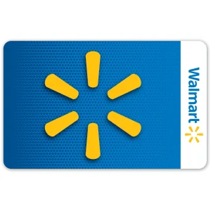 Basic Blue Yellow Spark Walmart Gift Card