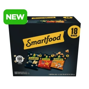Smartfood Flavored Popcorn 3 Flavor Variety Pack Snack Chips